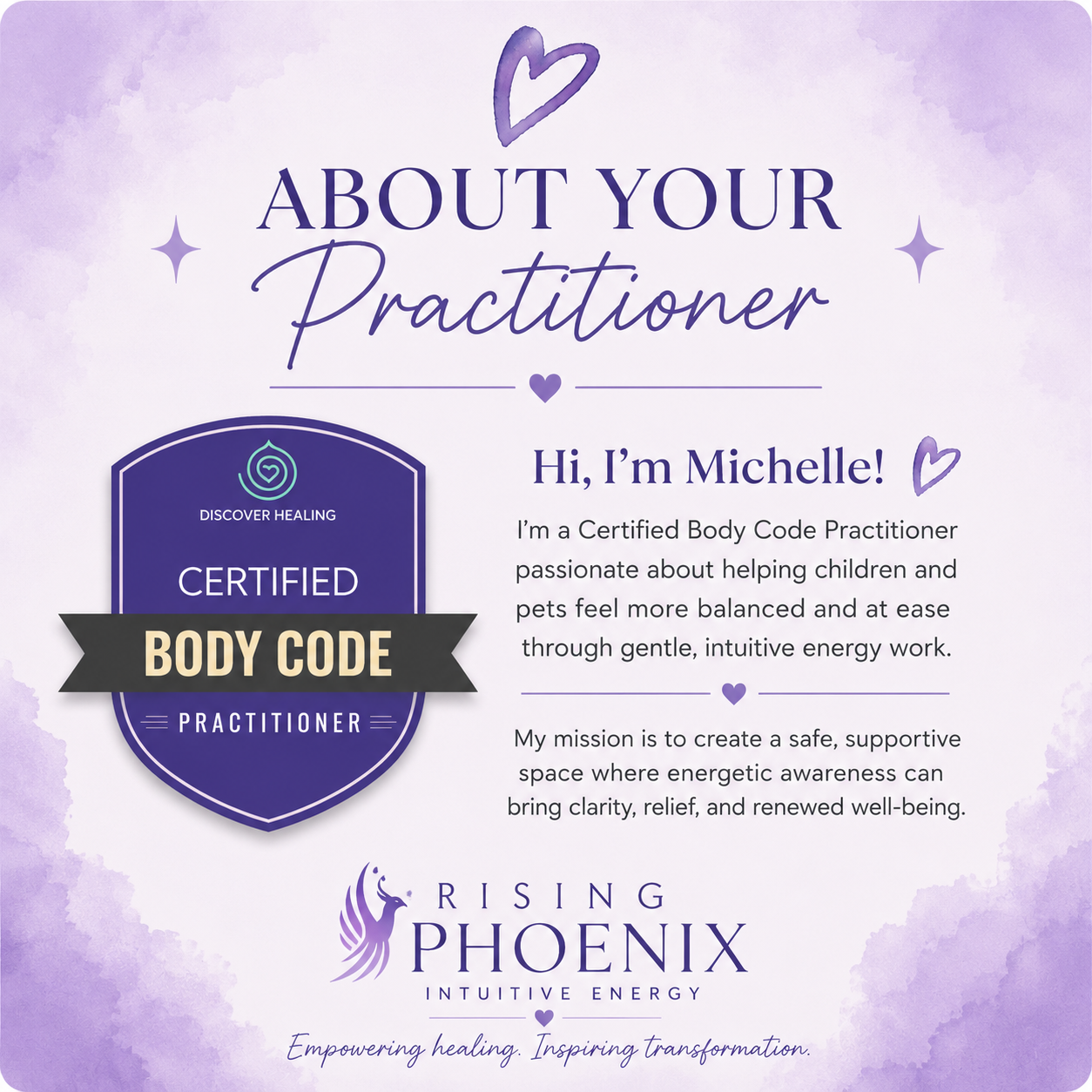Body Code Session for Children & Pets | Personalized Energy Balancing & Wellness Support