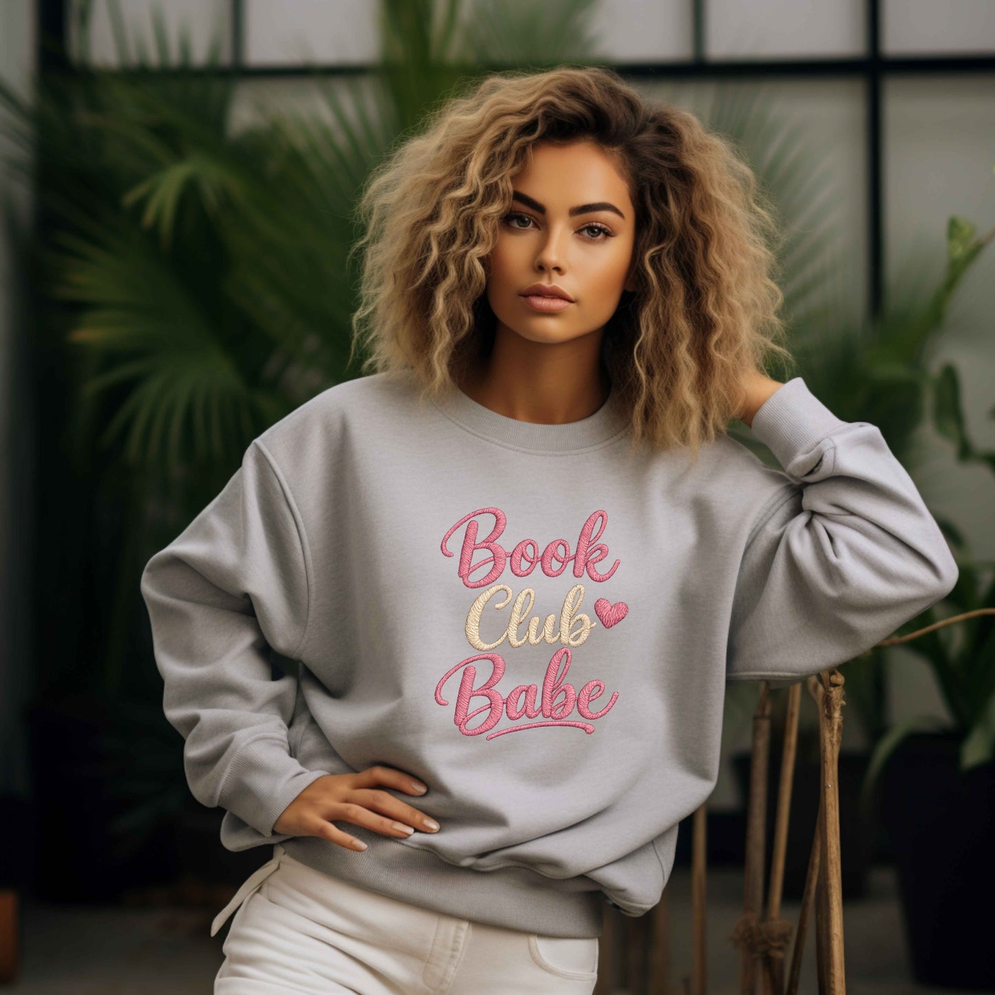 Book Club Babe Sweatshirt | Cozy Book Lover Crewneck | Reading Club Sweatshirt | Gildan 18000 | Gift for Readers