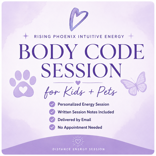 Body Code Session for Children & Pets | Personalized Energy Balancing & Wellness Support